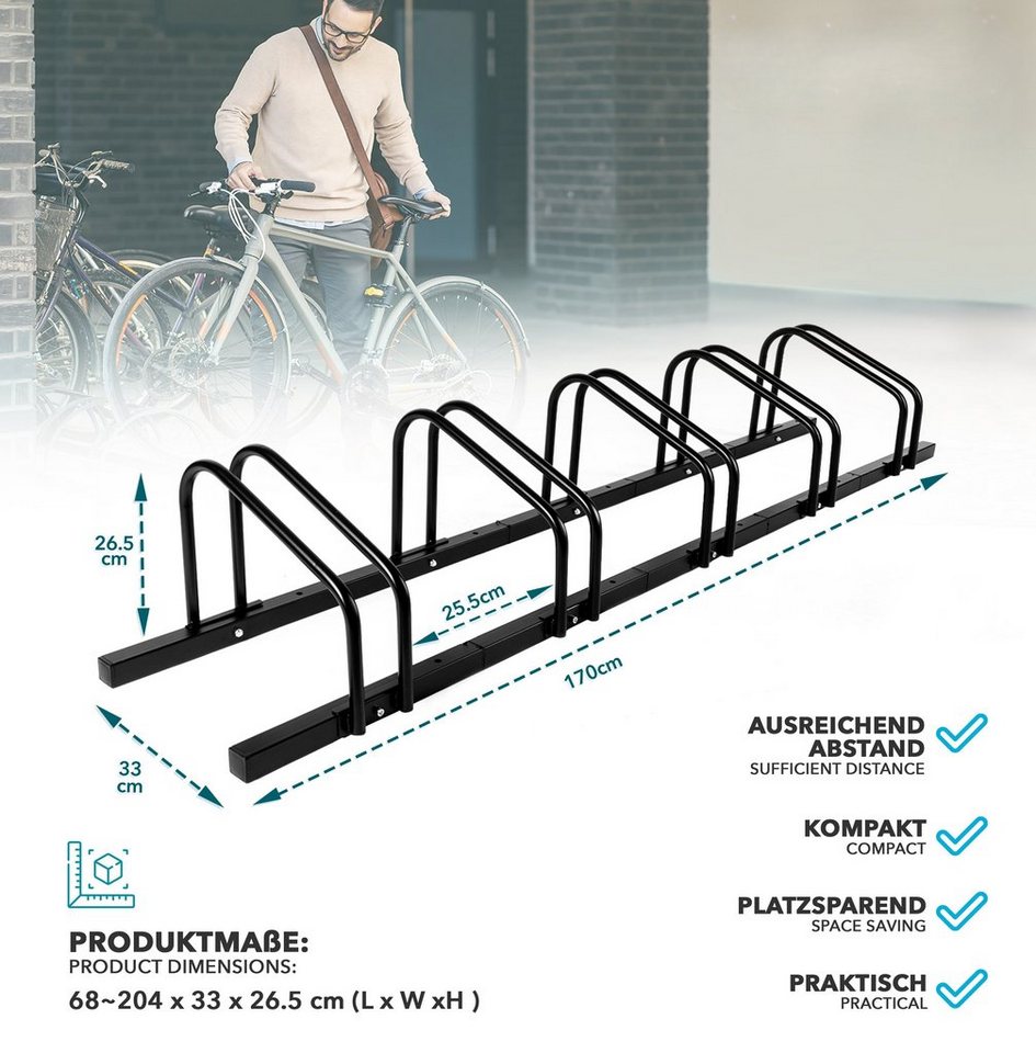 Kubus Fahrradständer Levi, Verschiedene Größen – Bild 3 von 5
