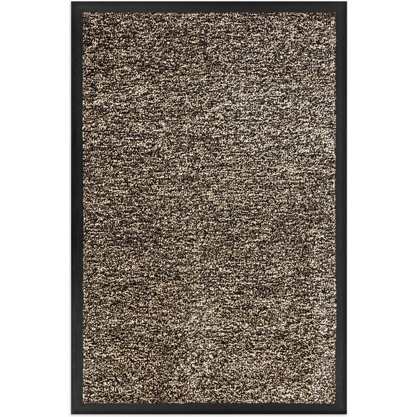 Kubus Fußmatte Griptex Schmutzfangmatte hochabsorbierend für den Eingangsbereich, Langlebige Fußmatte mit rutschfestem TPE-Rücken
