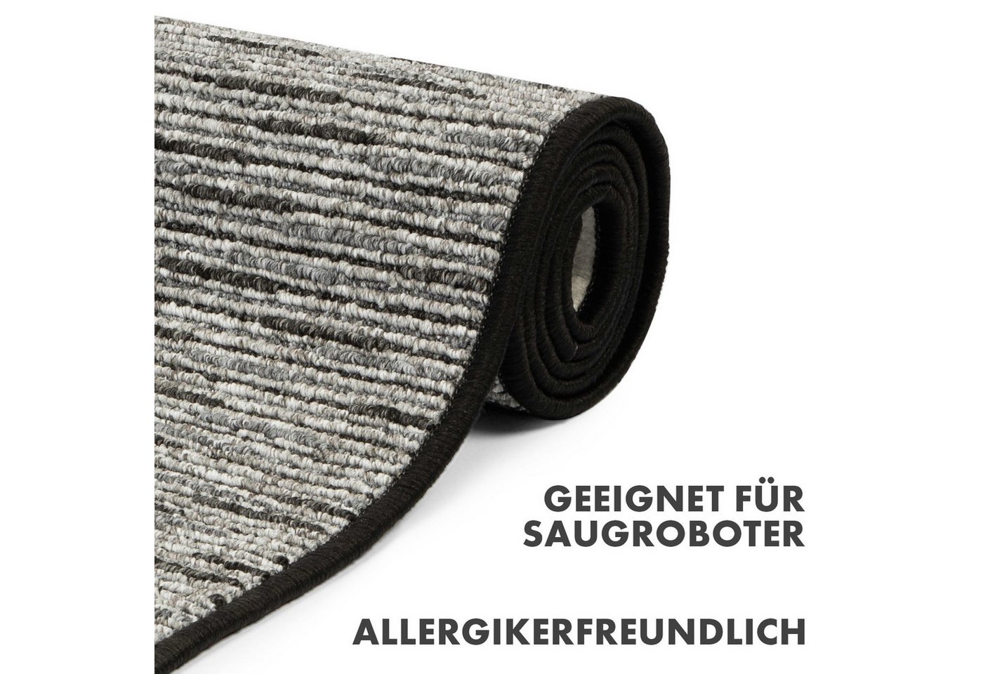 Kubus Teppich auf Maß Genf, Moderner Wohnteppich, Verschiedene Farben und Größen – Bild 3 von 5