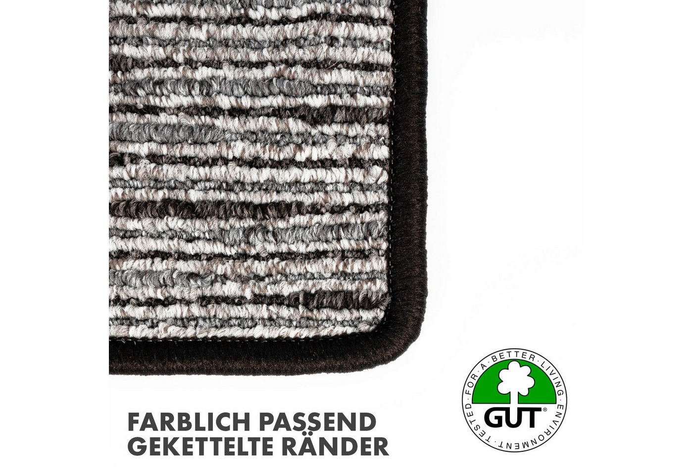 Kubus Teppich auf Maß Genf, Moderner Wohnteppich, Verschiedene Farben und Größen – Bild 4 von 5