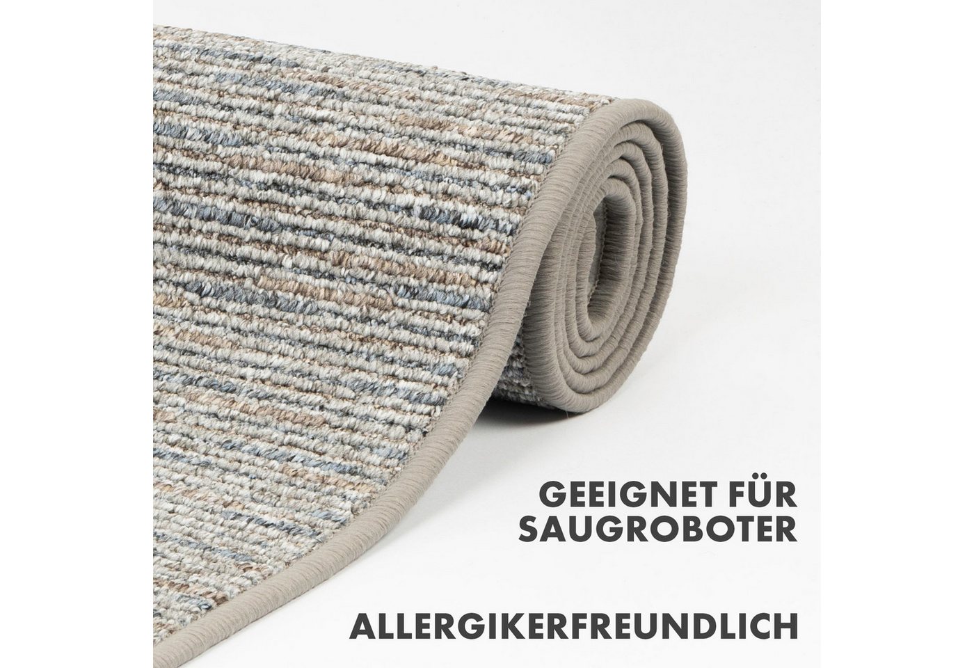 Kubus Teppich auf Maß Genf, Moderner Wohnteppich, Verschiedene Farben und Größen – Bild 3 von 5
