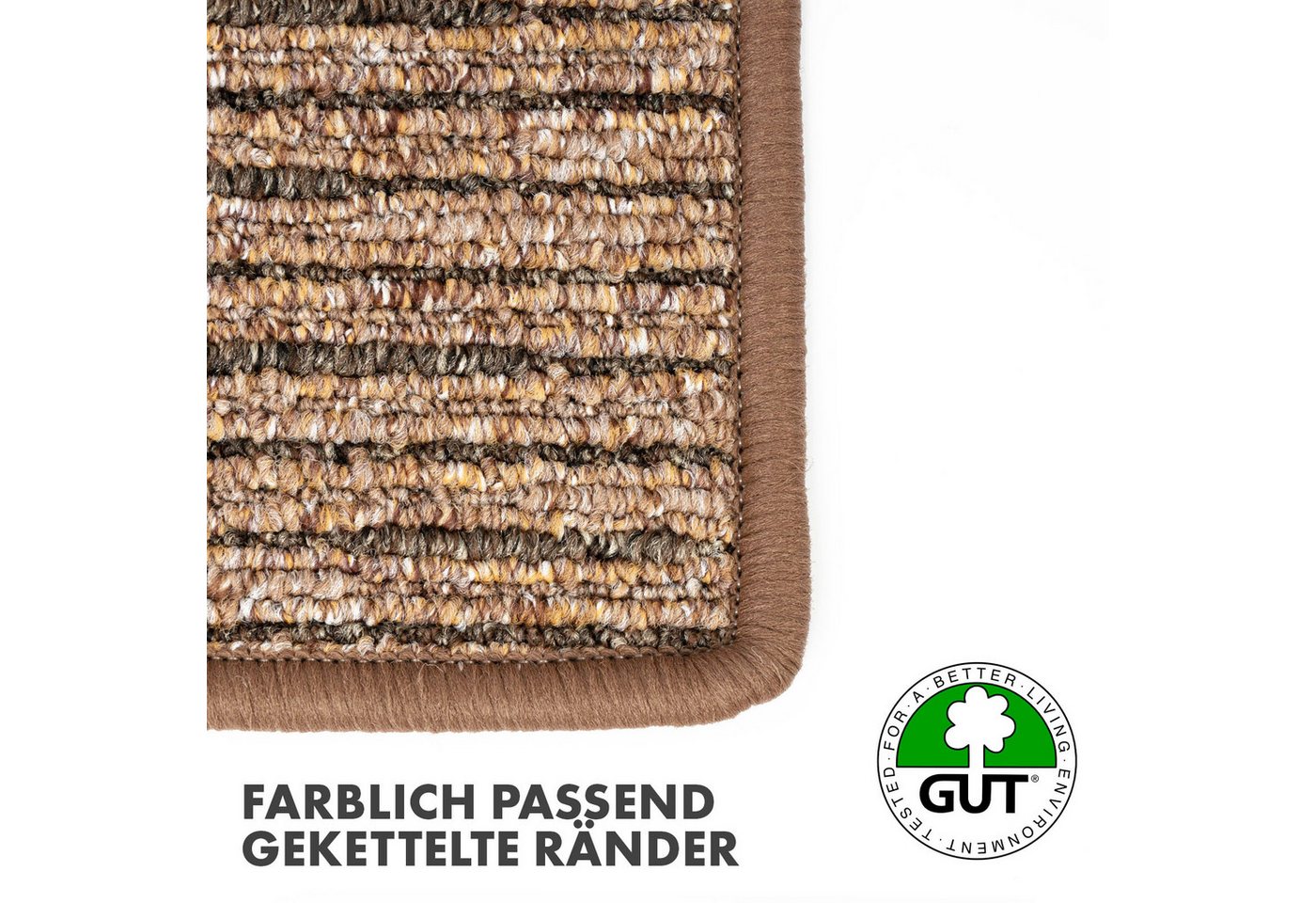 Kubus Teppich auf Maß Genf, Moderner Wohnteppich, Verschiedene Farben und Größen – Bild 4 von 5