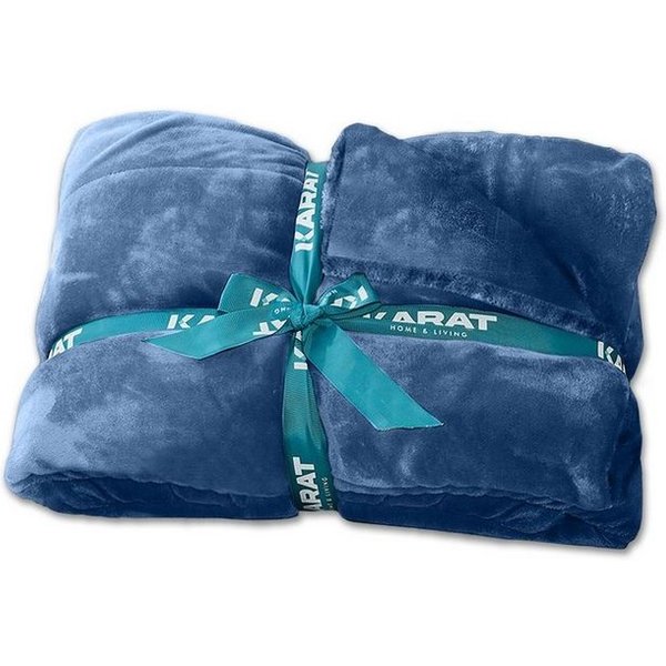 Wohndecke Charme, aus flauschigem Flanell, verschiedene Größen und Farben, Kubus