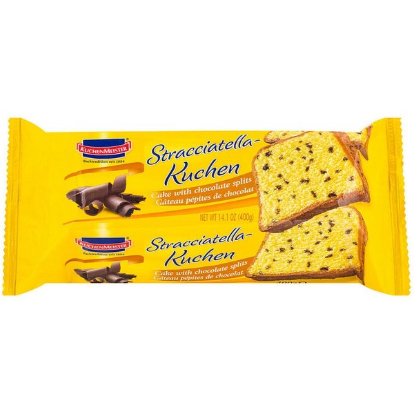 KuchenMeister Kuchen, KuchenMeister Stracciatella Kuchen mit Schokoladensplittern 400g