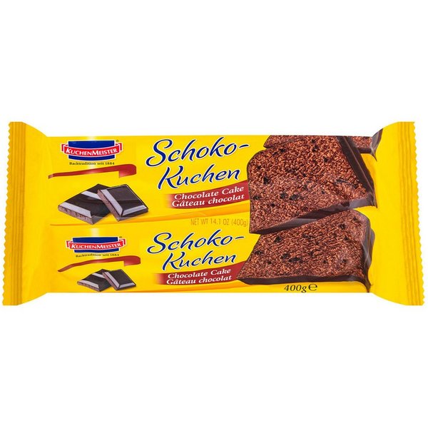 KuchenMeister Kuchen, KuchenMeister Schoko Kuchen Rührkuchen mit Schokoladenstückchen 400g
