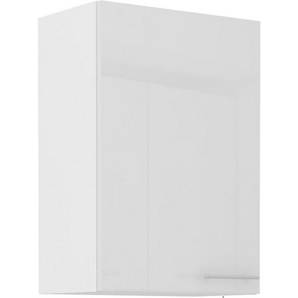 Küchen-Preisbombe Hängeschrank 50 cm Küche Lara Weiß Hochglanz Küchenzeile Küchenblock Einbauküche