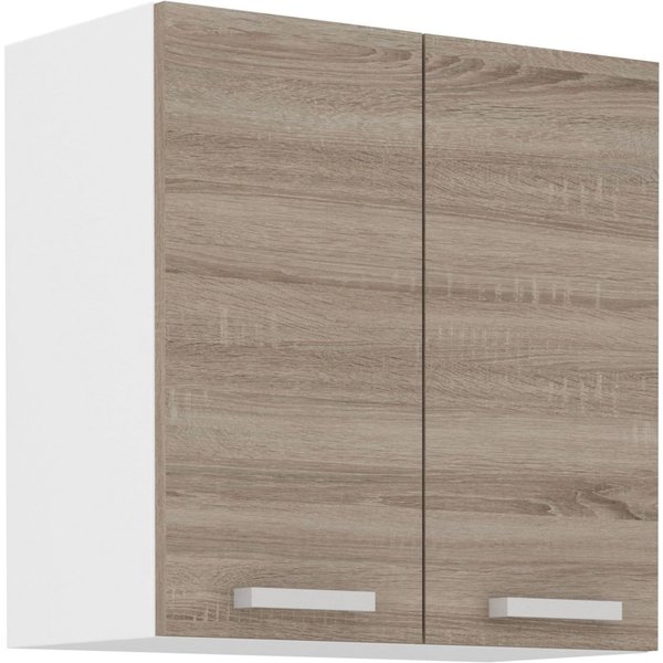 Küchen-Preisbombe Hängeschrank 60 cm Küche Dave Eiche Sonoma Trüffel Küchenzeile Einbauküche