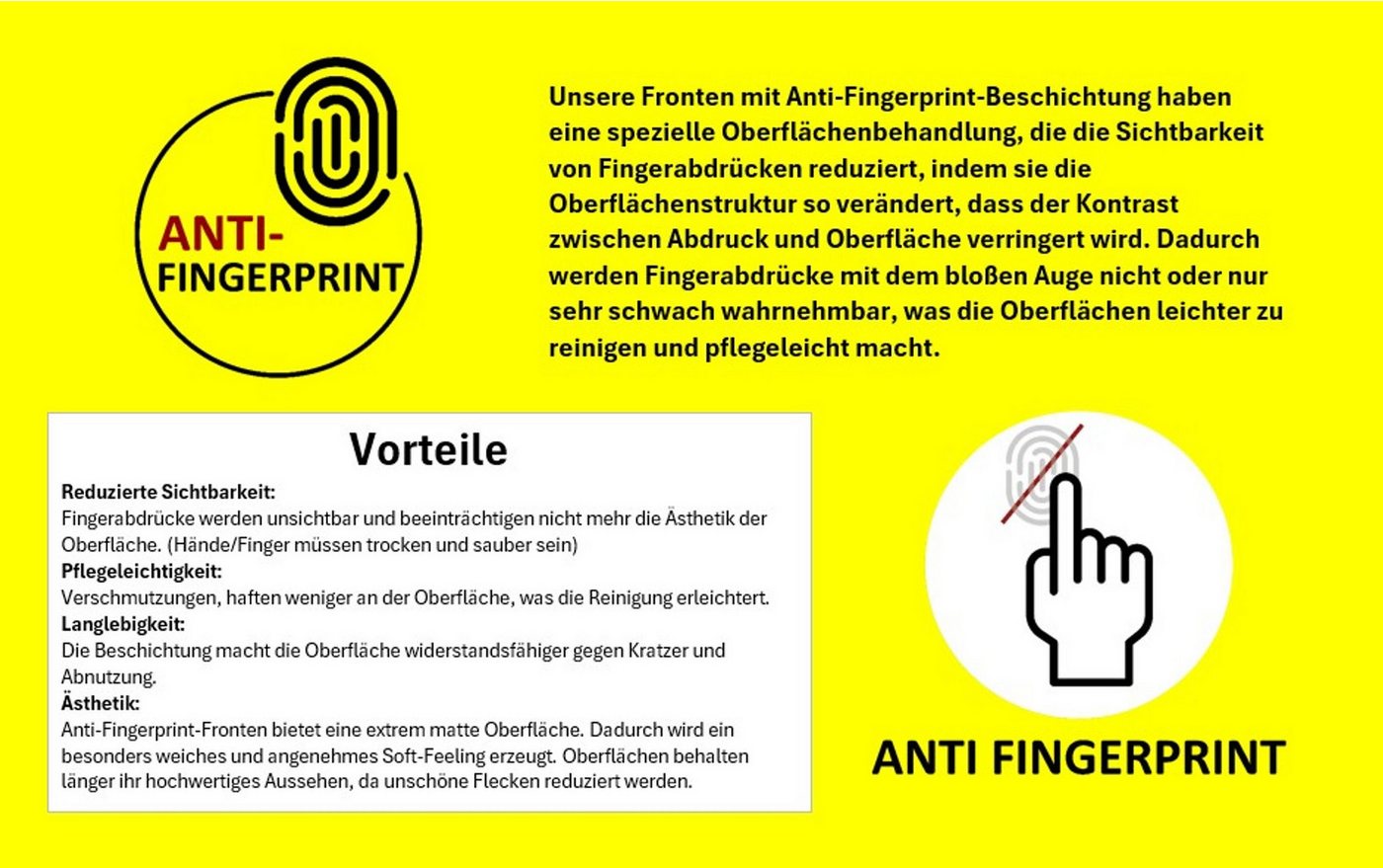 Küchen-Preisbombe Küchenzeile ARIA K-BL Basic 250 cm Anti Fingerprint Küchenblock Küche Einbauküche – Bild 2 von 5