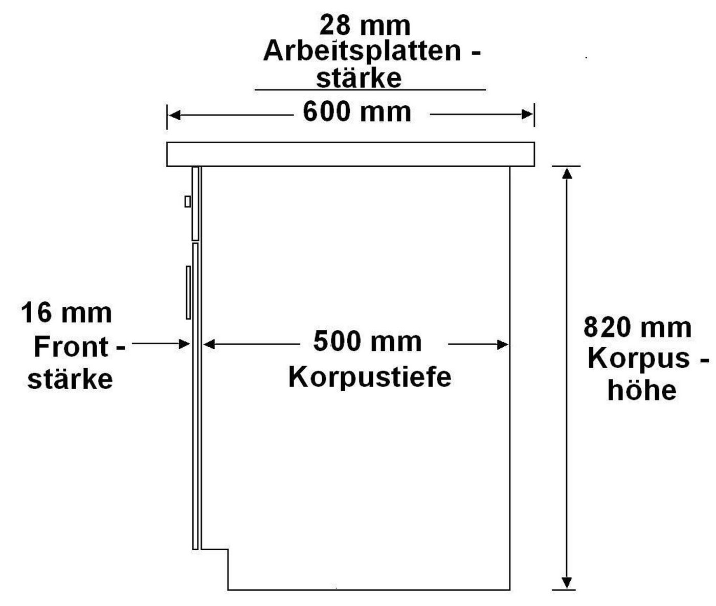 Küchen-Preisbombe Küchenzeile Bianca Basic I 240 cm Hochglanz weiß Küchenblock Einbauküche Küche – Bild 4 von 5