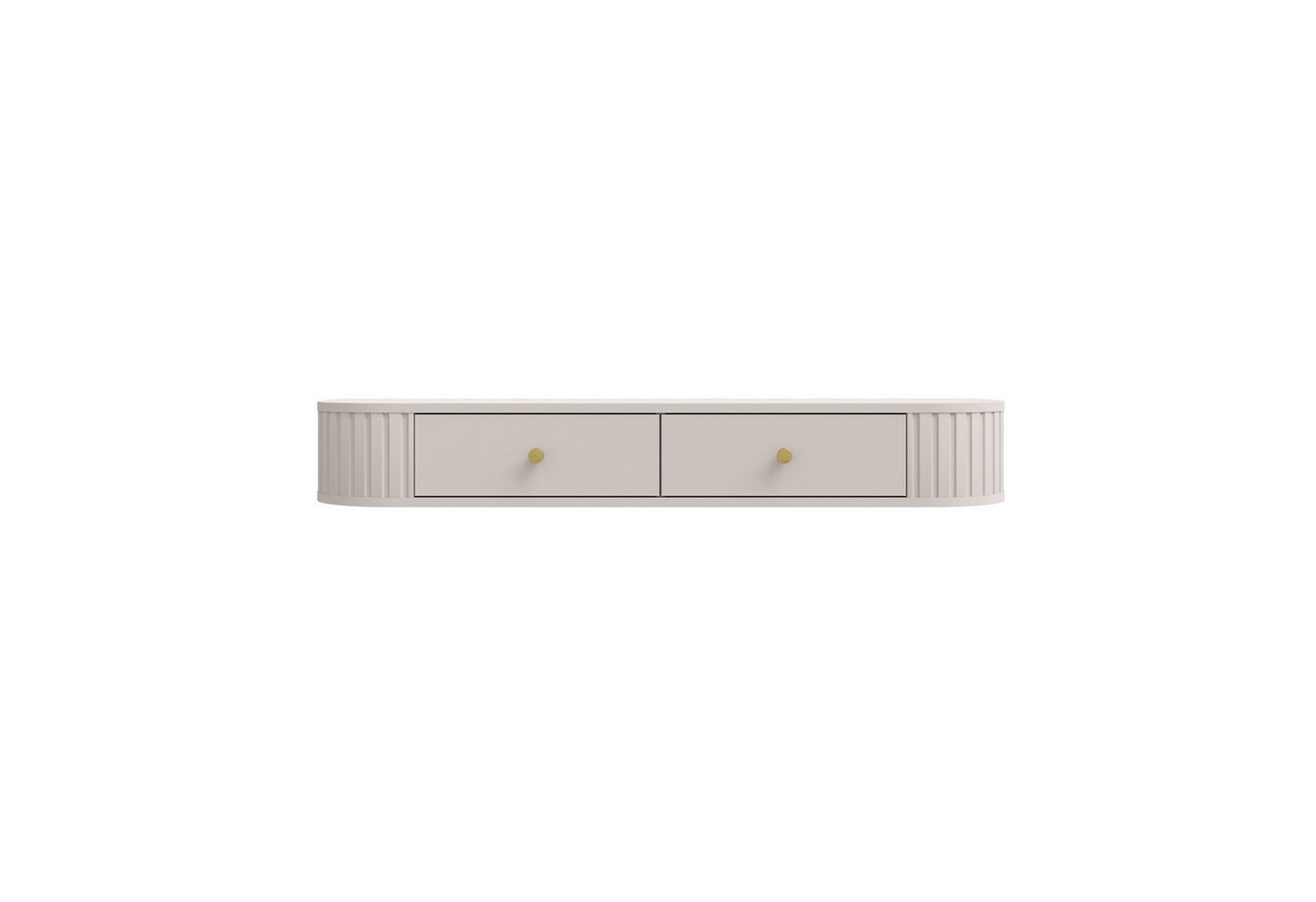 Küchen-Preisbombe Schminktisch Ovalio 123 cm, hängend Typ 202 Wandkonsole Schlafzimmer Wohnzimmer – Bild 4 von 5