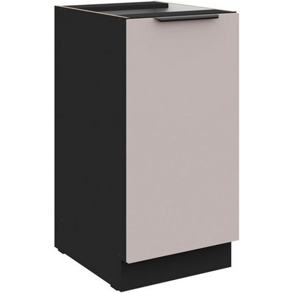 Küchen-Preisbombe Unterschrank 40 cm Küche ARONA Kaschmir beige Küchenzeile Küchenblock Einbauküche