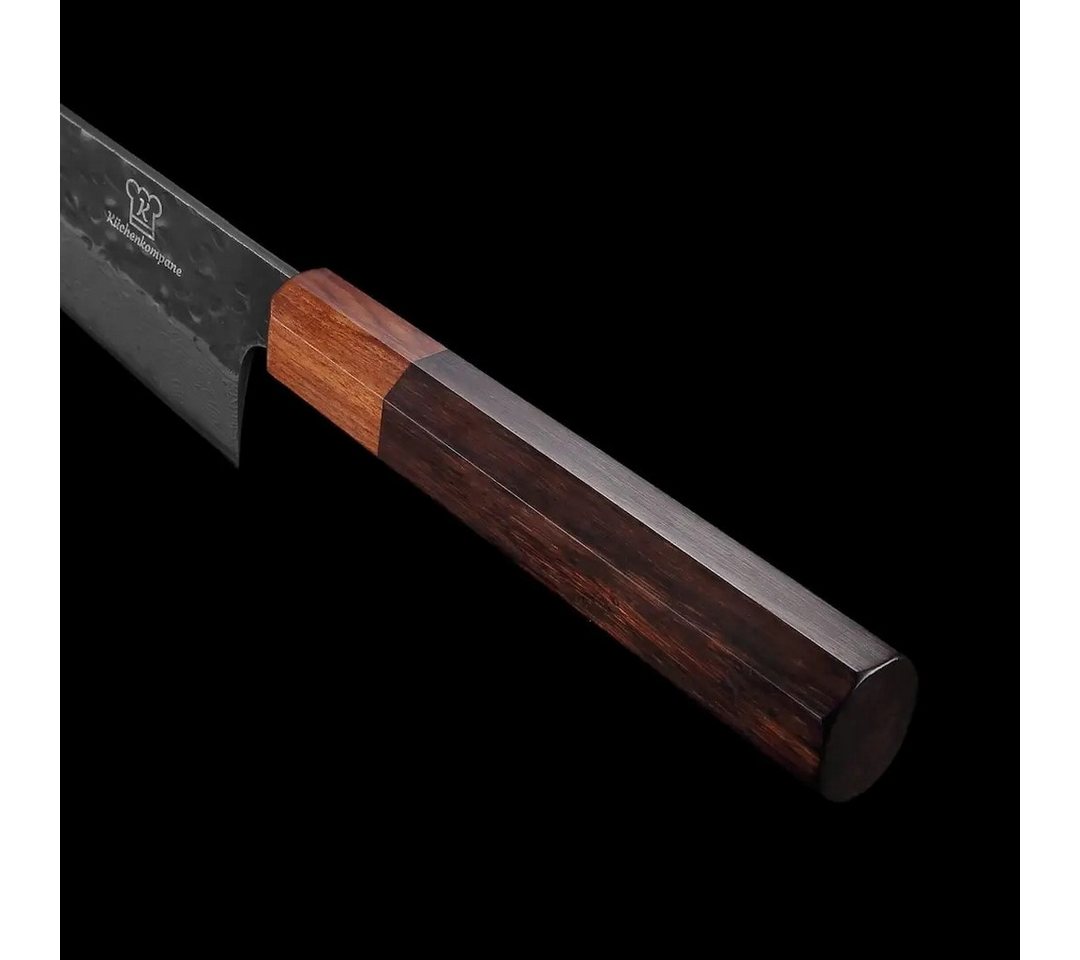 Küchenkompane Fleischmesser Santoku Küchenmesser 67 Lagen Damast Stahl Japanischer VG10 Stahlkern – Bild 4 von 5