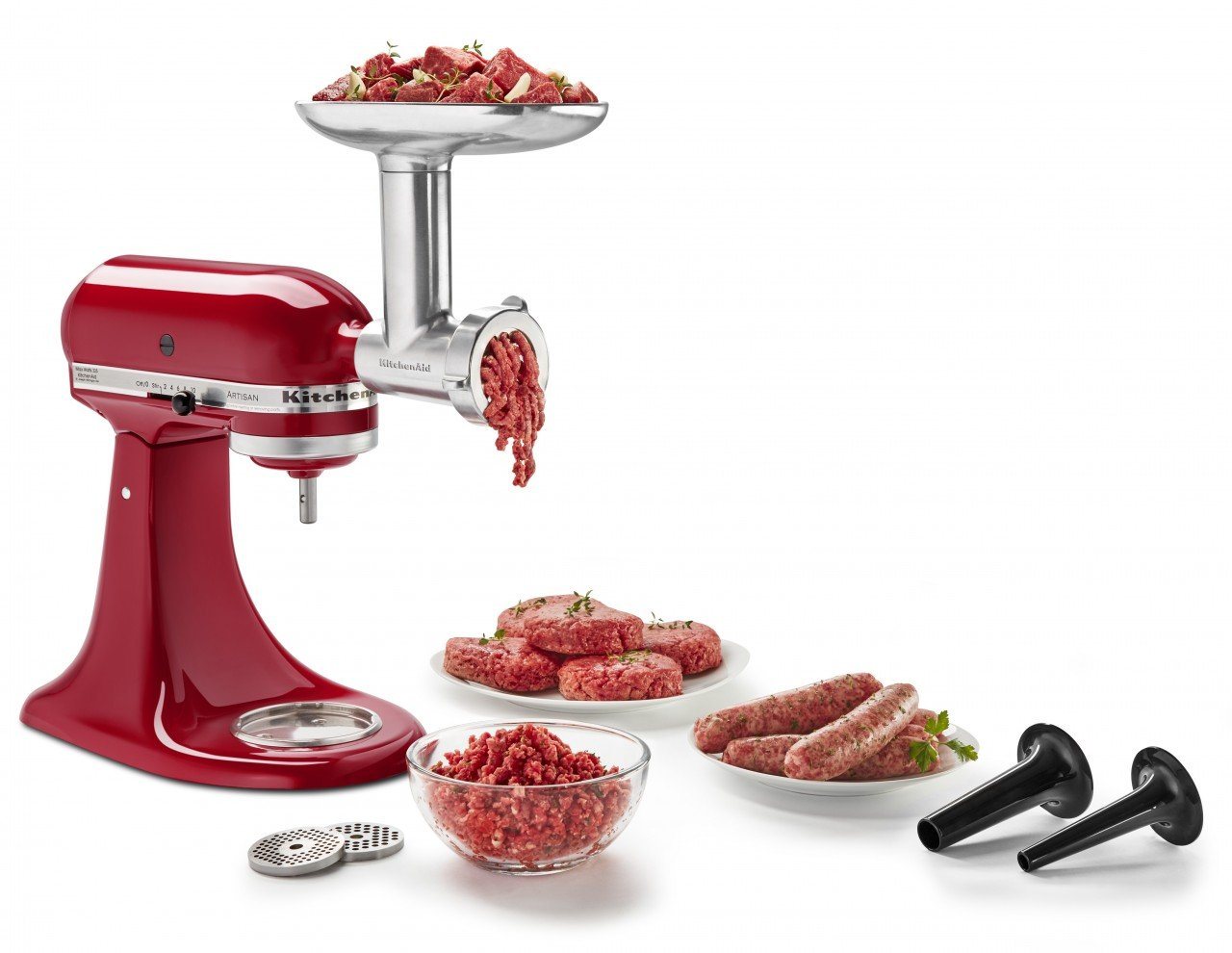 KitchenAid Küchenmaschine KitchenAid Metallfleischwolf 5KSMMGA – Bild 2 von 5