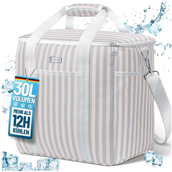 HOEL Kühltasche HOEL Kühltasche klein 20L & Gross 30L - Isoliertasche - Lunchtasche