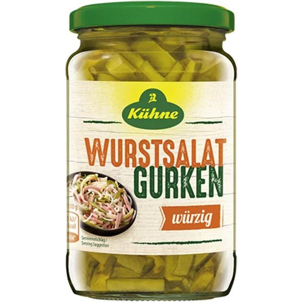 Kühne Gemüsekonserve, Kühne Wurstsalat Gurken 330g
