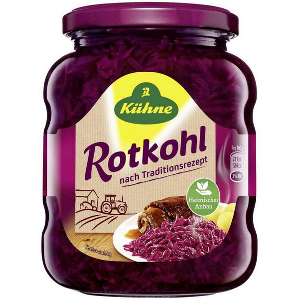 Kühne Gemüsekonserve, Kühne Rotkohl