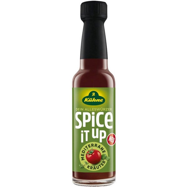 Kühne Saucen, Kühne Spice it up Mediterrane Kräuter Würzsauce Flasche 90ml