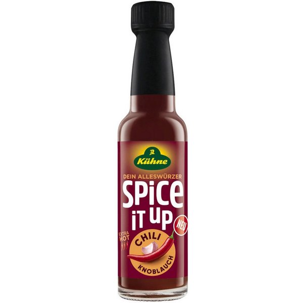Kühne Saucen, Kühne Spice it up Chili Knoblauch Würzsauce Flasche 90ml