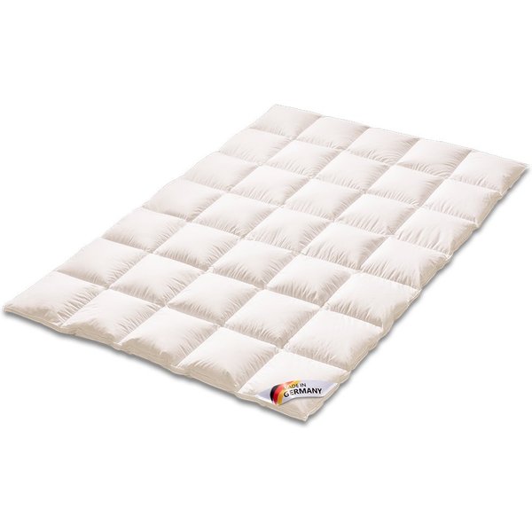 KÜNSEMÜLLER Microfaserbettdecke Finesse Extra Warm, Füllung: 100% Polyester, Bezug: 100% Baumwolle, Daunen-Feeling durch modernste Fasertechnologie