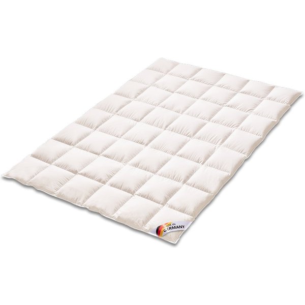 KÜNSEMÜLLER Microfaserbettdecke Finesse Warm, Füllung: 100% Polyester (Sensofill), Bezug: 100% Baumwolle, Daunen-Feeling durch modernste Fasertechnologie