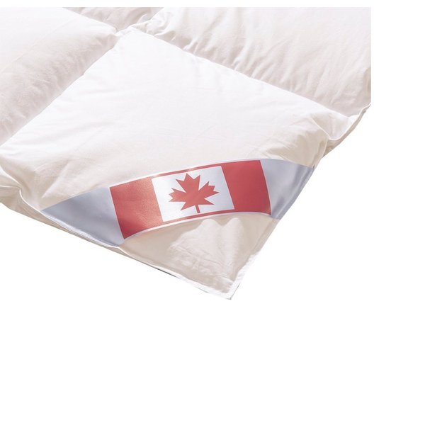 KÜNSEMÜLLER Sommerbettdecke Canada Daunen Sommerdecke extra leicht 5-Sterne Hotelqualität, Füllung: 90% Daunen 10% Kleinstfederchen, leichte Sommerdecke, Sommer