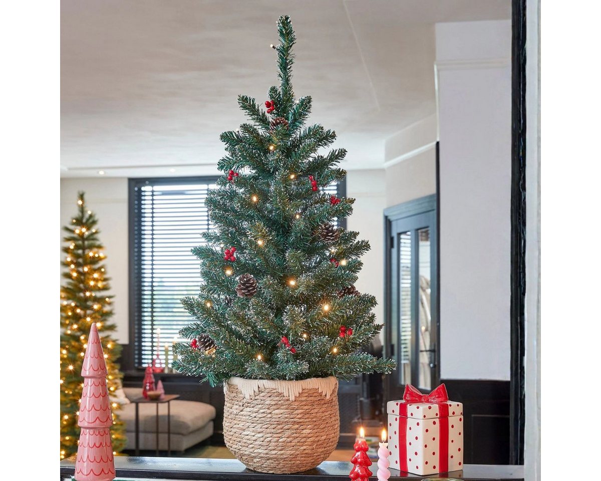 Black Box Trees Künstlicher Weihnachtsbaum Black Box Trees Creston Künstlicher Weihnachtsbaum mit LED – Bild 5 von 5