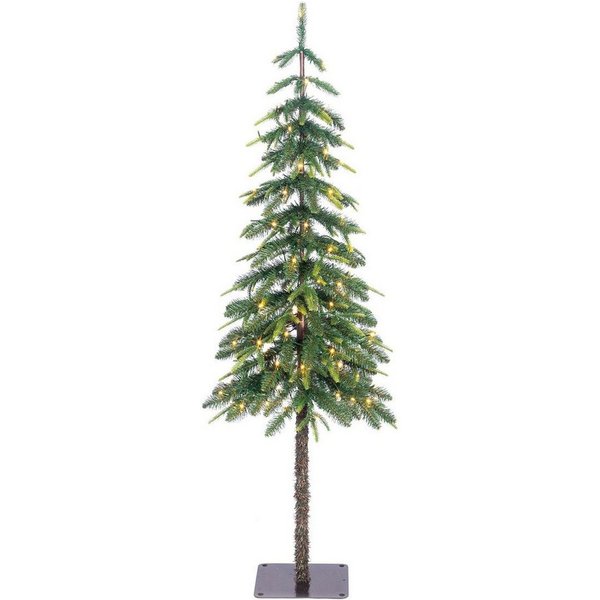 Black Box Trees Künstlicher Weihnachtsbaum Black Box Trees Lodge Weihnachtsbaum gruen warm weiss 90L TIPS 294 und