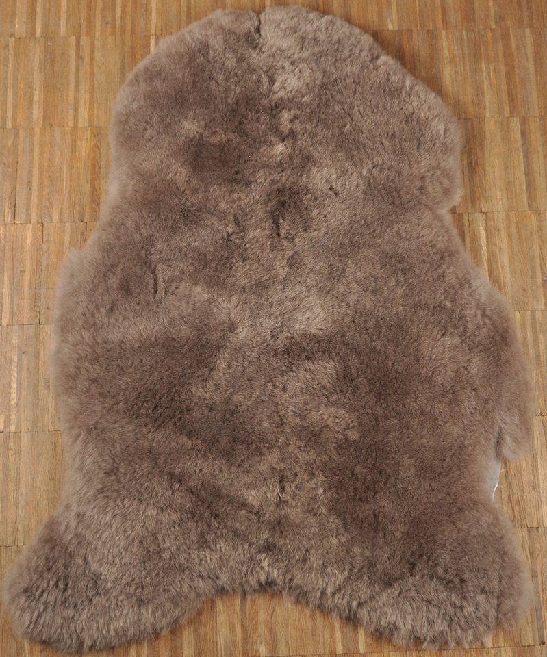 KUHFELL online & NOMAD Fellteppich Echtes großes Lammfell Schaffell Teppich in Weiß Schwarz Blau Braun, Atmungsaktiv, Temperaturausgleichend, Antibakteriell – Bild 4 von 5