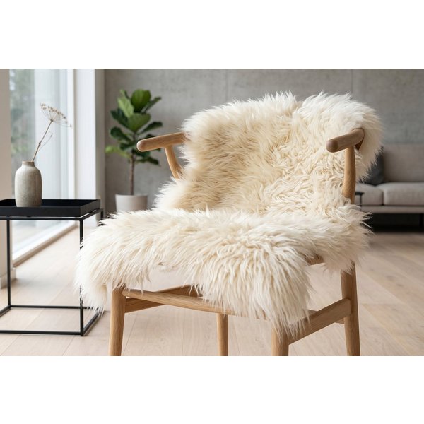 KUHFELL online & NOMAD Fellteppich ECHTES ISLAND LAMMFELL LANGWOLLIG SCHAFFELL TEPPICH XL IN DIV. FARBEN