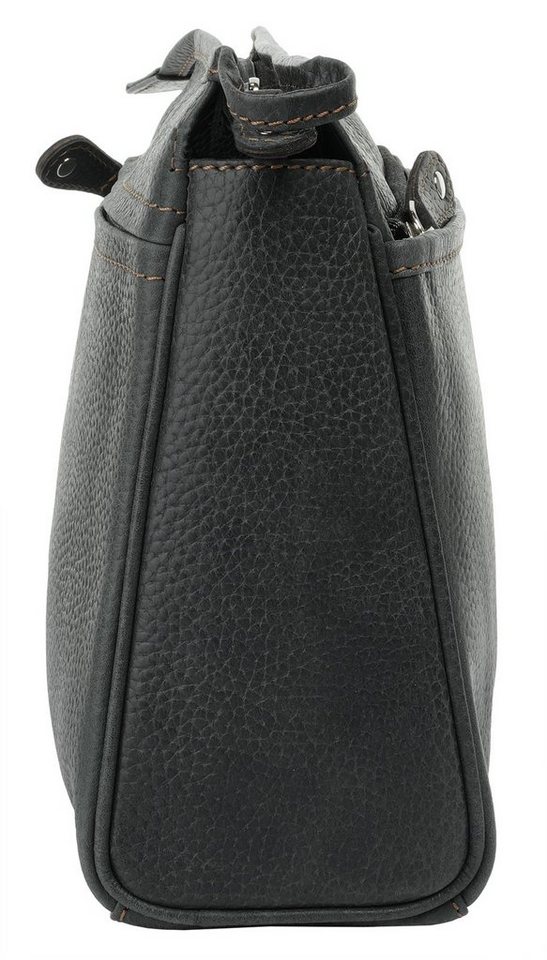Bruno Banani Kulturbeutel BRUNO BANANI Herren, Damen echt Leder, echt Leder – Bild 4 von 5