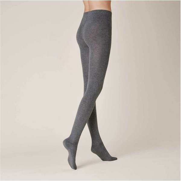 KUNERT Strumpfhose Liz 152 DEN (1 St) Feine, hochwertige Baumwoll-Strumpfhose / Strickstrumpfhose