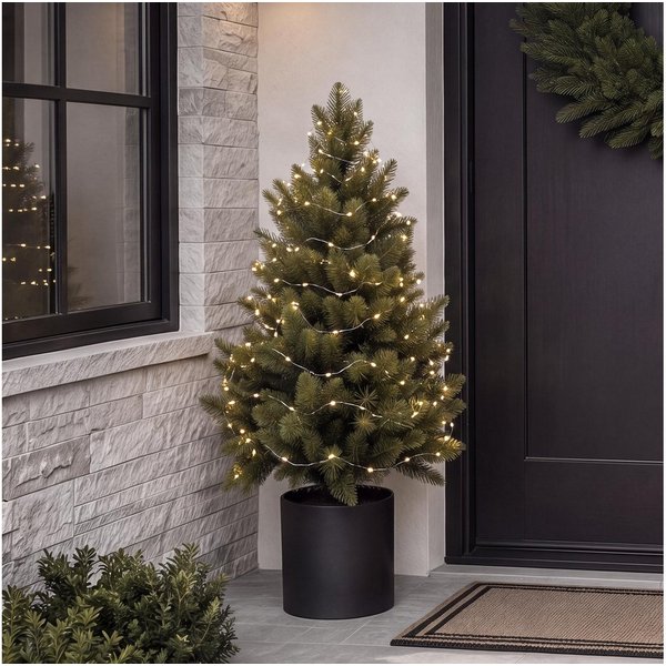 Kunstbaum MCW-R29-WB-55 Fichte, MCW, Höhe 55 cm, Kein Gießen erforderlich