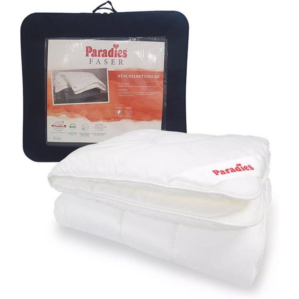Paradies Kunstfaserbettdecke Paradies Fill Halia Winterdecke extra warme Bettdecke Decke 155x220, Füllung: Paradies Fill Fasertechnologie für dauerhaft kuscheli