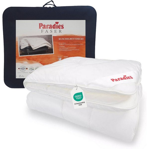 Paradies Kunstfaserbettdecke Paradies Halia-Fill Winterdecke extra warme Bettdecke Decke 135x200, Füllung: Paradies Fill Fasertechnologie für dauerhaft kuscheli