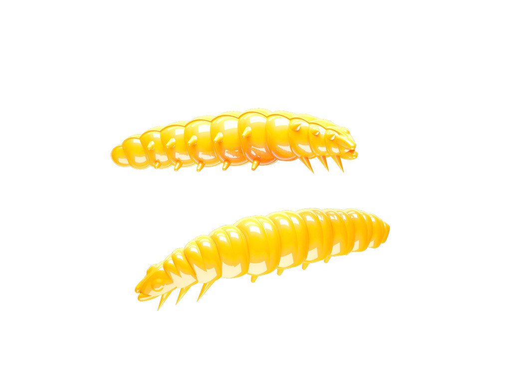 Libra Lures Kunstköder LIBRA LURES - CHEESE - Starterset Larve 1 - 5 er Set - Forellenköder, (Libra Lures Starterset Larve 1, 5-St. 5 Dosen), Intensives Käsearo – Bild 4 von 5