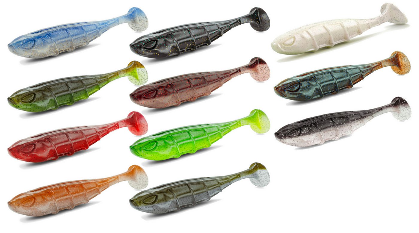 Nays Kunstköder Nays VNM 27 6,85cm - 10 Gummifische – Bild 2 von 2