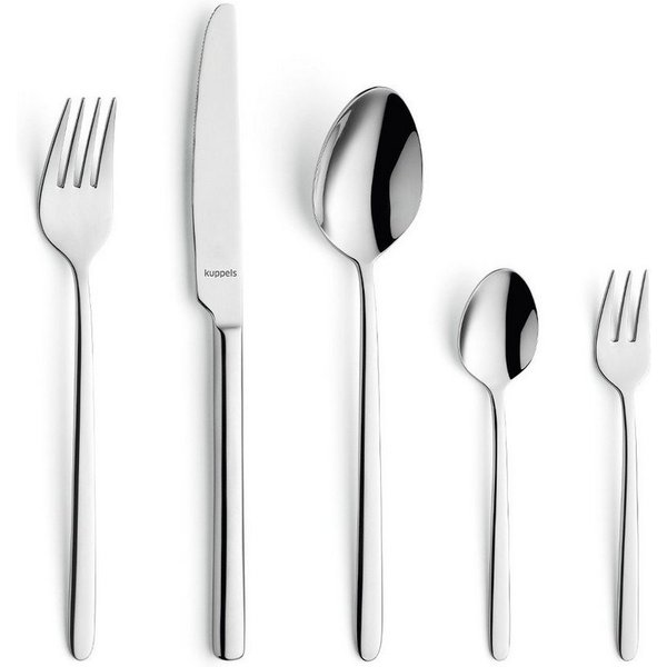 Kuppels Besteck-Set CUTE (30-tlg), 6 Personen, Edelstahl Rostfrei 18/10, spülmaschinenfest, hochglanzpoliert