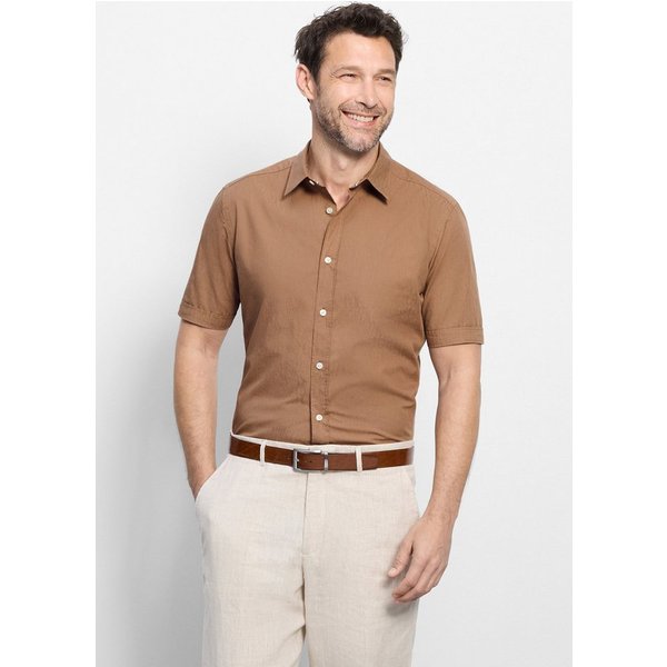 OLYMP Kurzarmhemd OLYMP Casual, Regular Fit, Kent