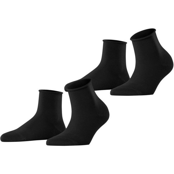 Esprit Kurzsocken Esprit Basic Pure 2-Pack Damen (2-Paar)