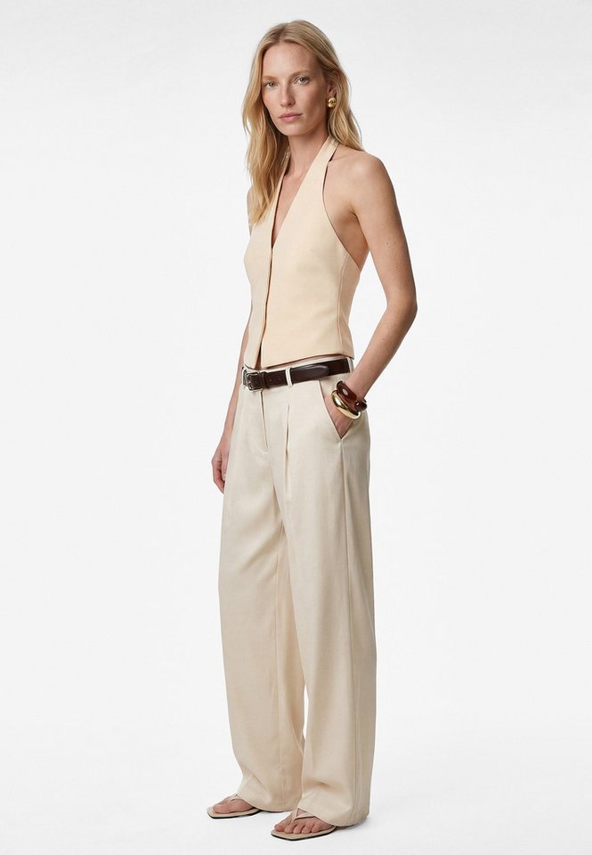 Koton Kurzweste Koton Ärmellose Halter Bluse – Bild 2 von 5
