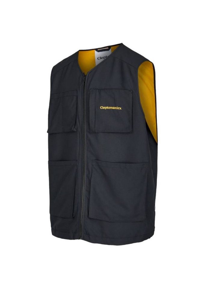 Cleptomanicx Kurzweste Weste Cleptomanicx Square Vest – Bild 2 von 3