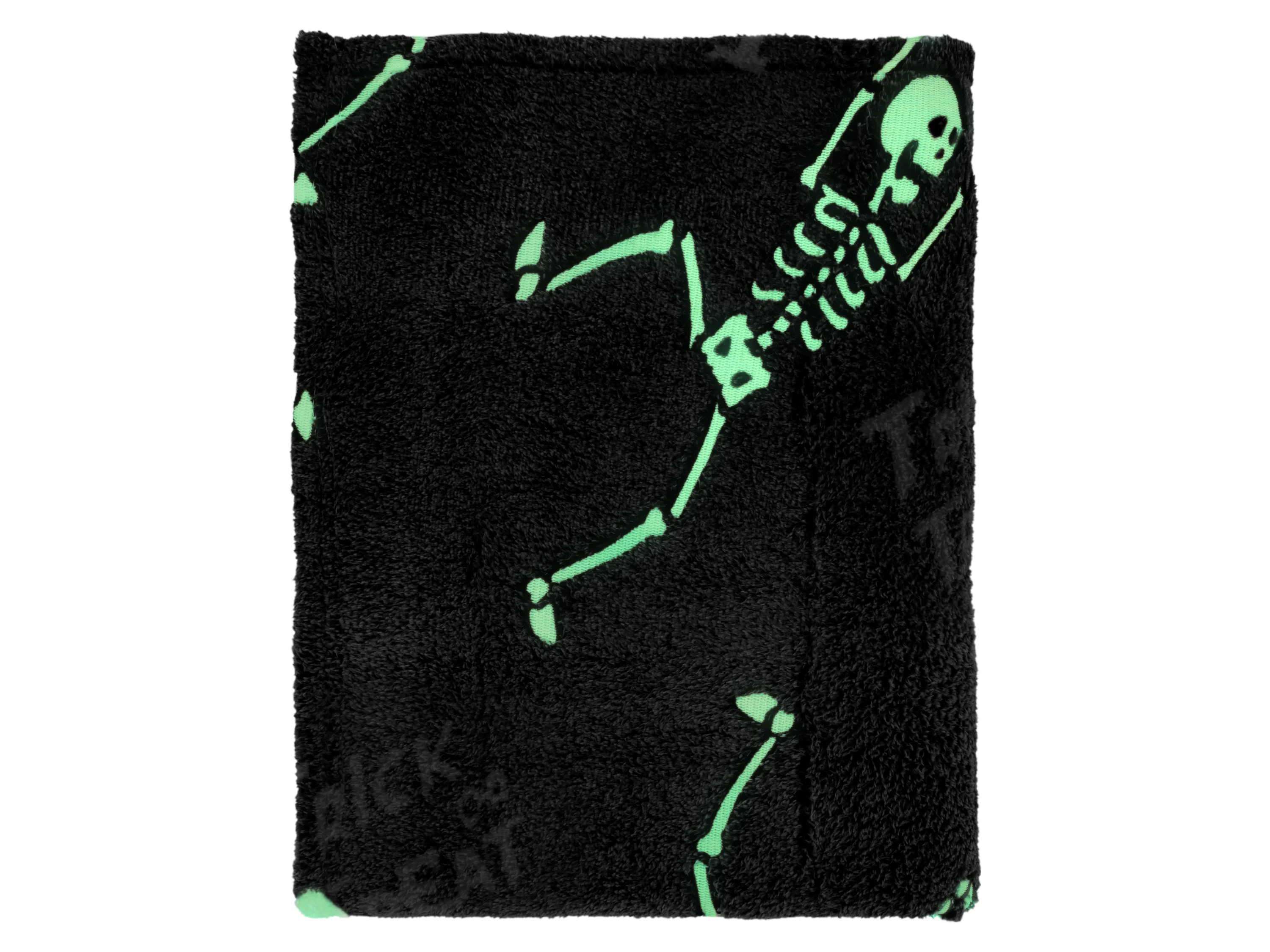 Kuscheldecke »Halloween«, 130 x 160 cm (Skelett) – Bild 4 von 4