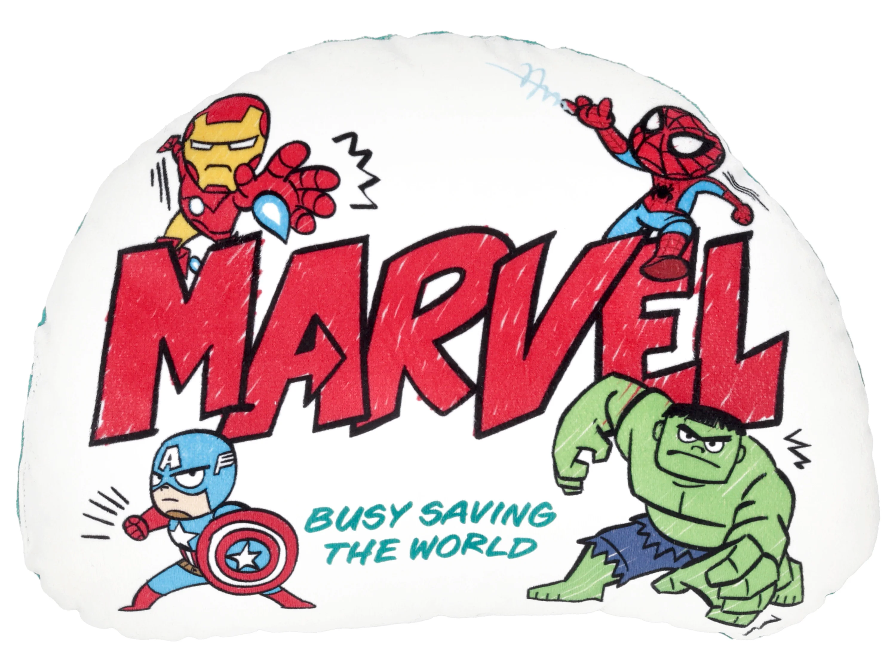 Kuscheldecke mit Formkissen, 130 x 150 cm (Marvel) – Bild 2 von 4