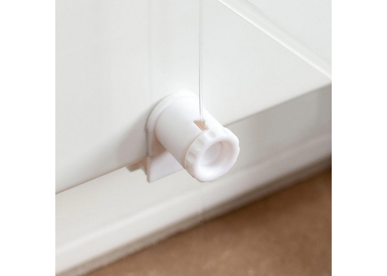 Doppelrollo Sola, Kutti, Lichtschutz, ohne Bohren, freihängend, Klemmfix, DUO-Rollo, Fixmaß, mit Klemmträger, blickdicht, Sichtschutz – Bild 3 von 5