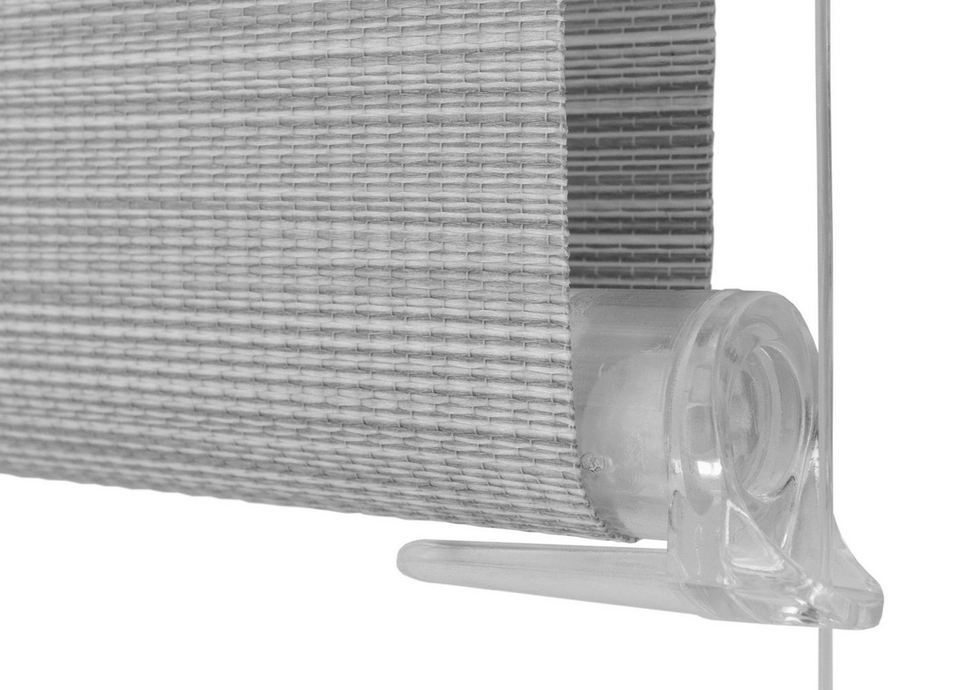 Doppelrollo Sola, Kutti, Lichtschutz, ohne Bohren, freihängend, Klemmfix, DUO-Rollo, Fixmaß, mit Klemmträger, blickdicht, Sichtschutz – Bild 5 von 5