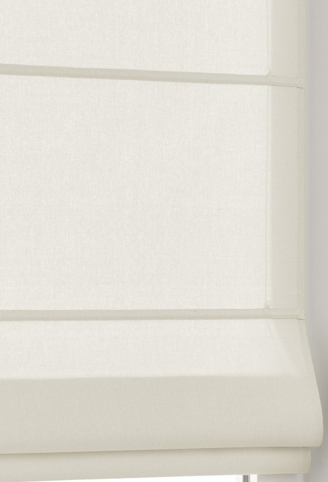 Kutti Raffrollo Duck in 6 Farben, mit Hakenaufhängung, ohne Bohren, freihängend, modernes Ösen-Design, 100% Baumwolle, blickdicht – Bild 4 von 5
