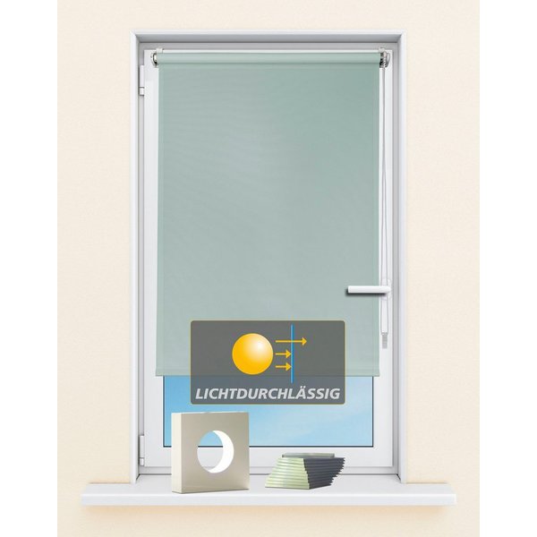 Seitenzugrollo Seitenzugrollo 'Ida', Lichtschutz, Klemmfix, ohne Bohren, Fixmaß, Kutti, Lichtschutz, ohne Bohren, Klemmfix, Sichtschutz, Sonnenschutz