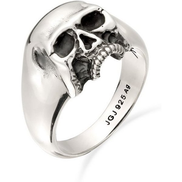 Kuzzoi Siegelring Siegelring Totenkopf 925 Sterling Silber