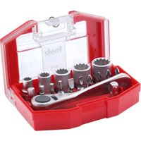 KWB Bit-Box mit Gürtelclip, 17-teilig