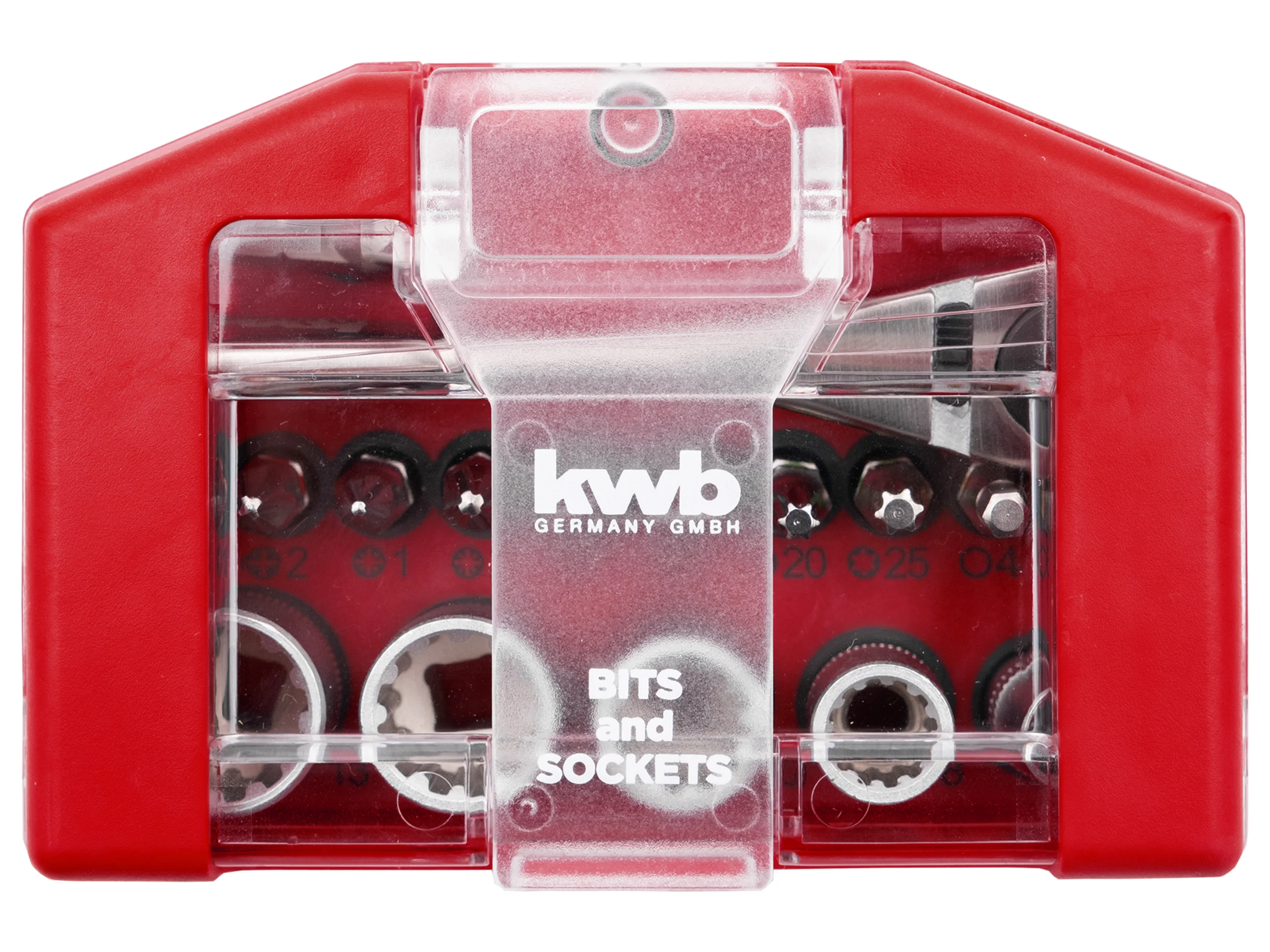KWB Bit-Box mit Gürtelclip, 17-teilig – Bild 4 von 4